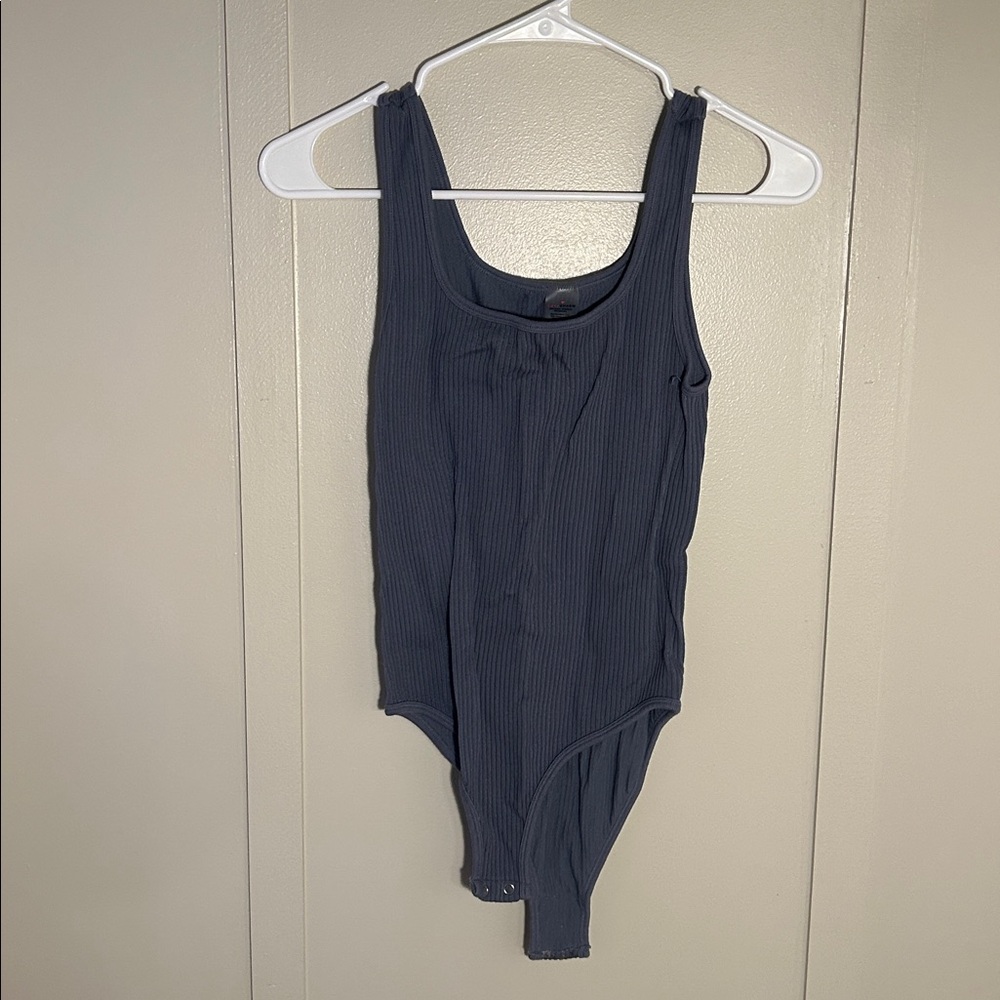 Blue/Grey Seamless Bodysuit